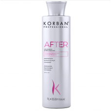 KORBAN After Post Chemical Conditioner - Кондиціонер домашній догляд після знебарвлення, фарбування, випрямлення волосся 1000 мл